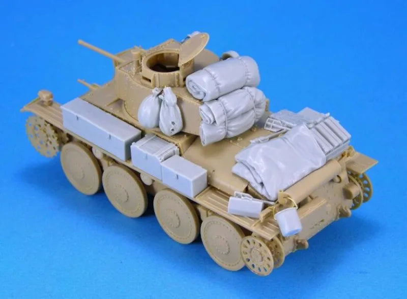1/35 WWII German Pz.Kpfw. 38(t), Resin Model Vehicle Kit, Unassembled and Unpainted