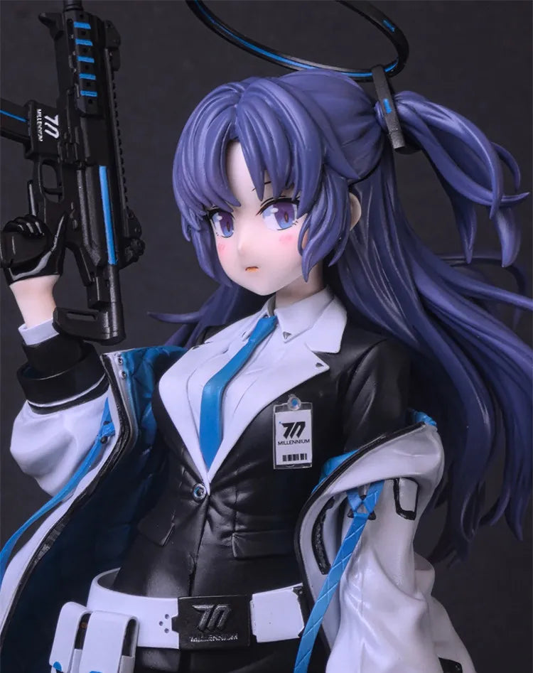 1/7 Hayase Yuuka from Blue Archive, Resin Model Figure Kit, Anime Theme, Unassembled and Unpainted