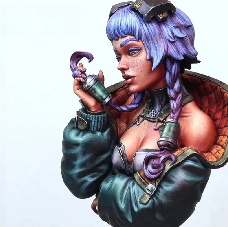 Cyberpunk Female — 1/10 Resin Bust