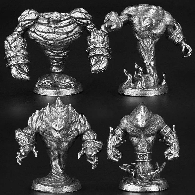 Grimdark Chaos Daemon 10- Set, 10 Figures, Resin Model Figure Kit, Fantasy Theme, Unassembled and Unpainted