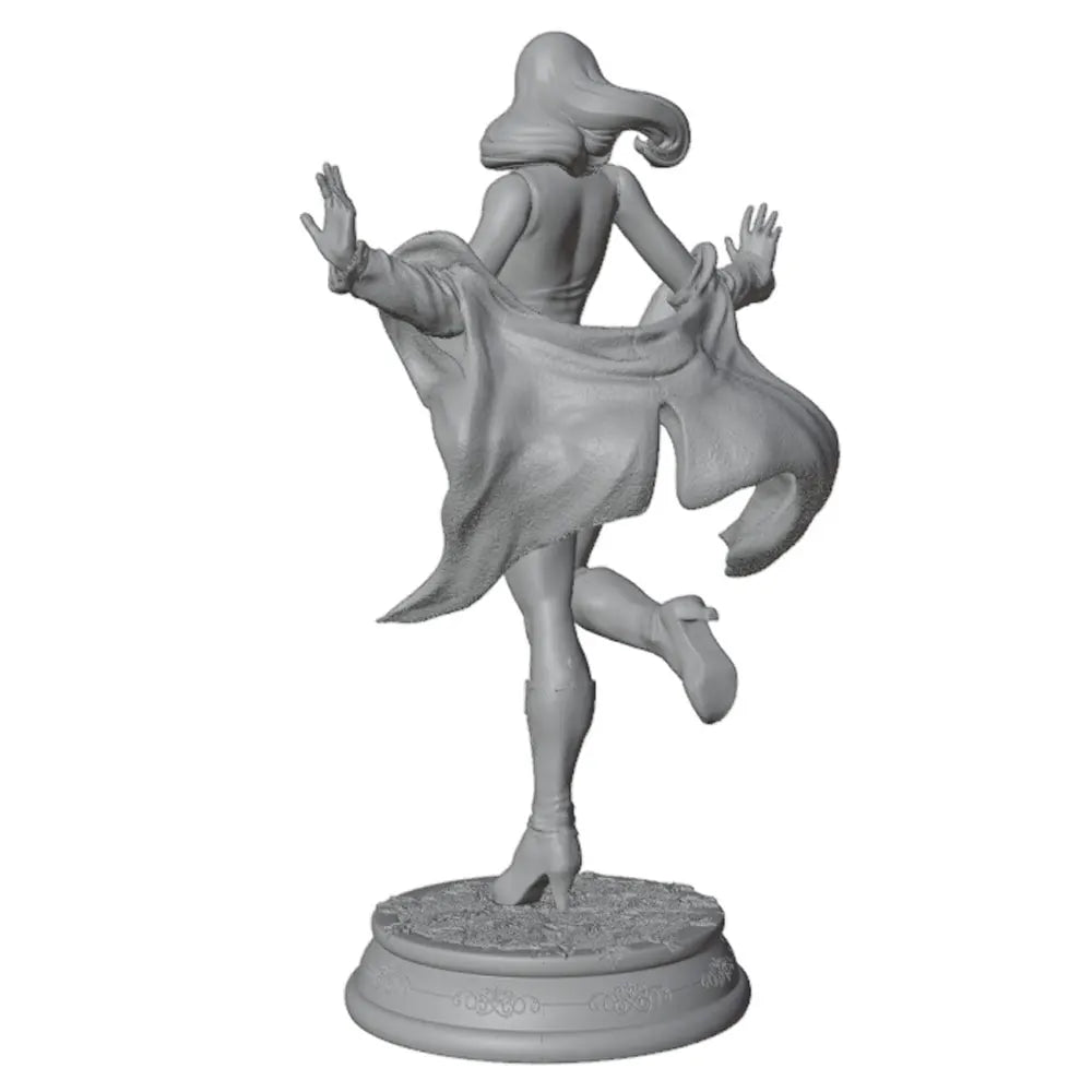 75mm Dancing Girl, Resin Model Figure Kit, Unassembled and Unpainted