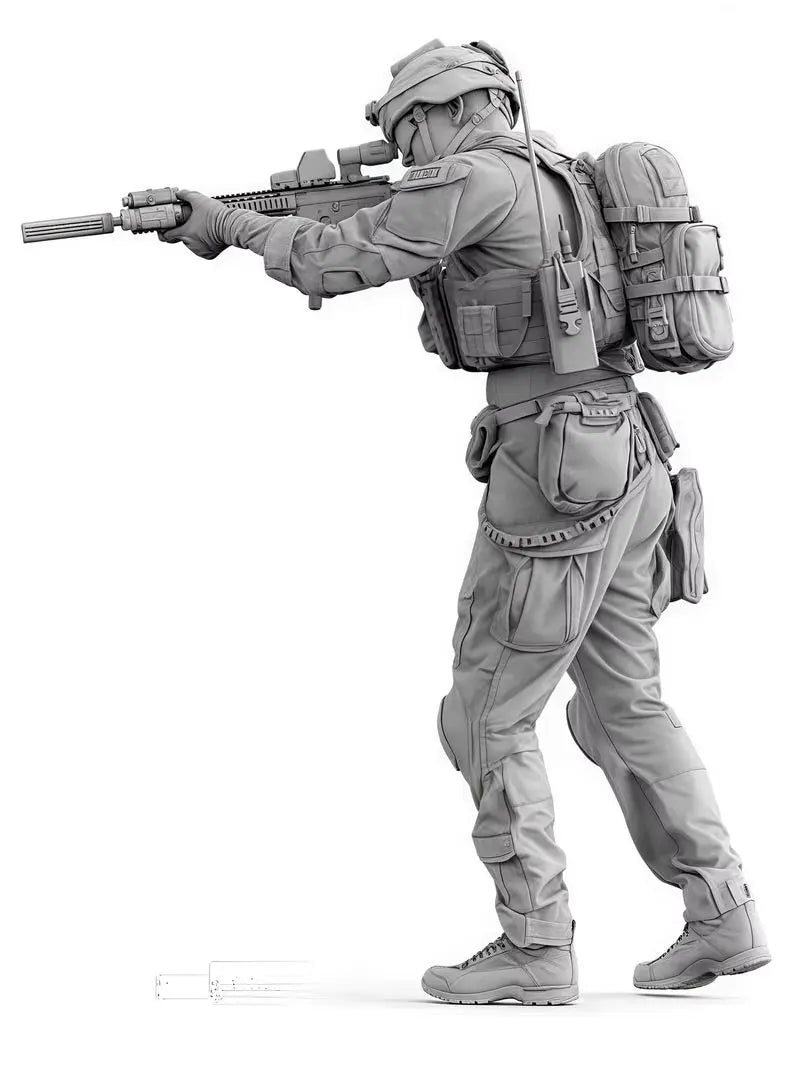 1/16 Modern US Army Special Operations, Resin Model Figure Kit, Unassembled and Unpainted