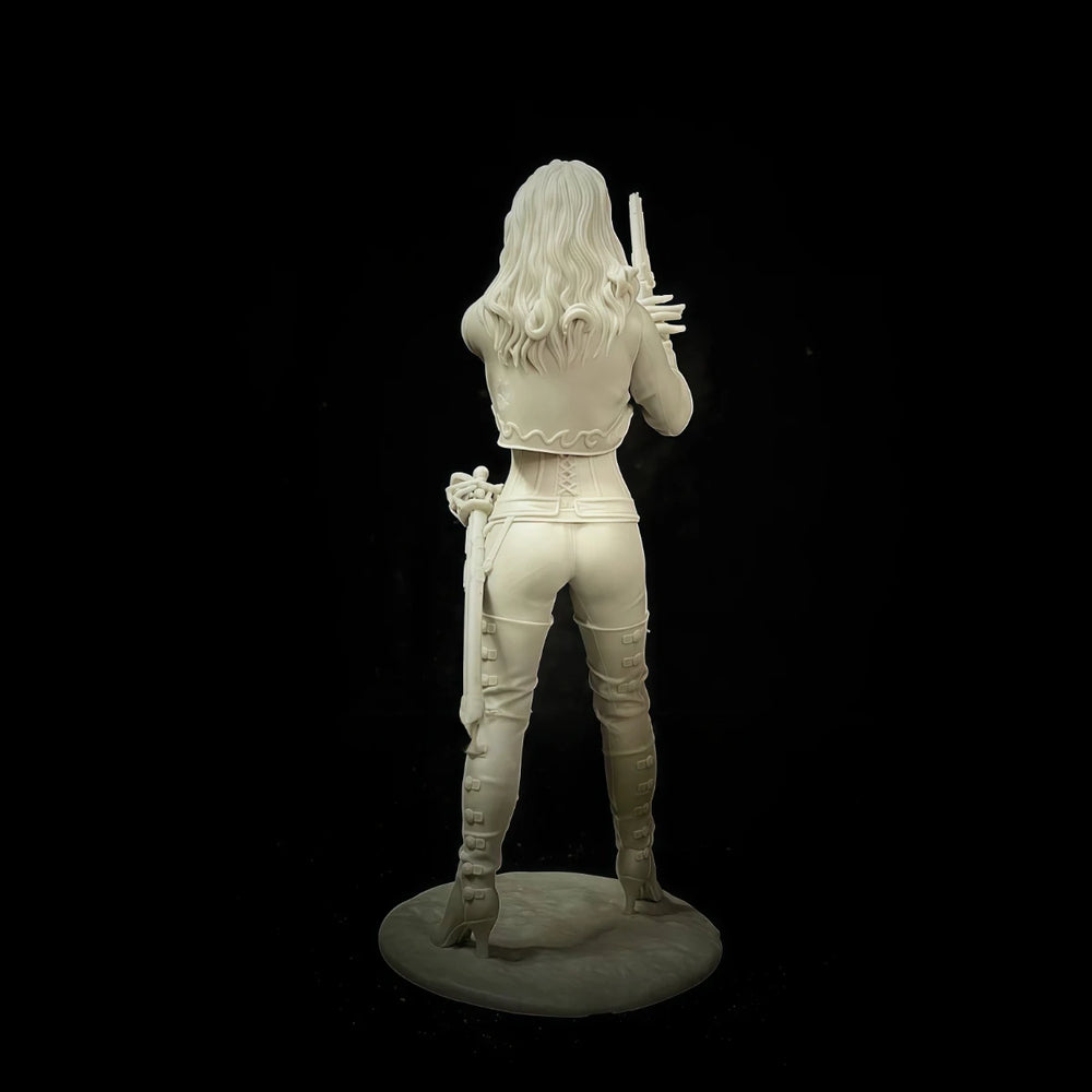 1/24 Undead Mummy Warrior with Crossbow, Resin Model Figure Kit, Fantasy Theme, Unassembled and Unpainted