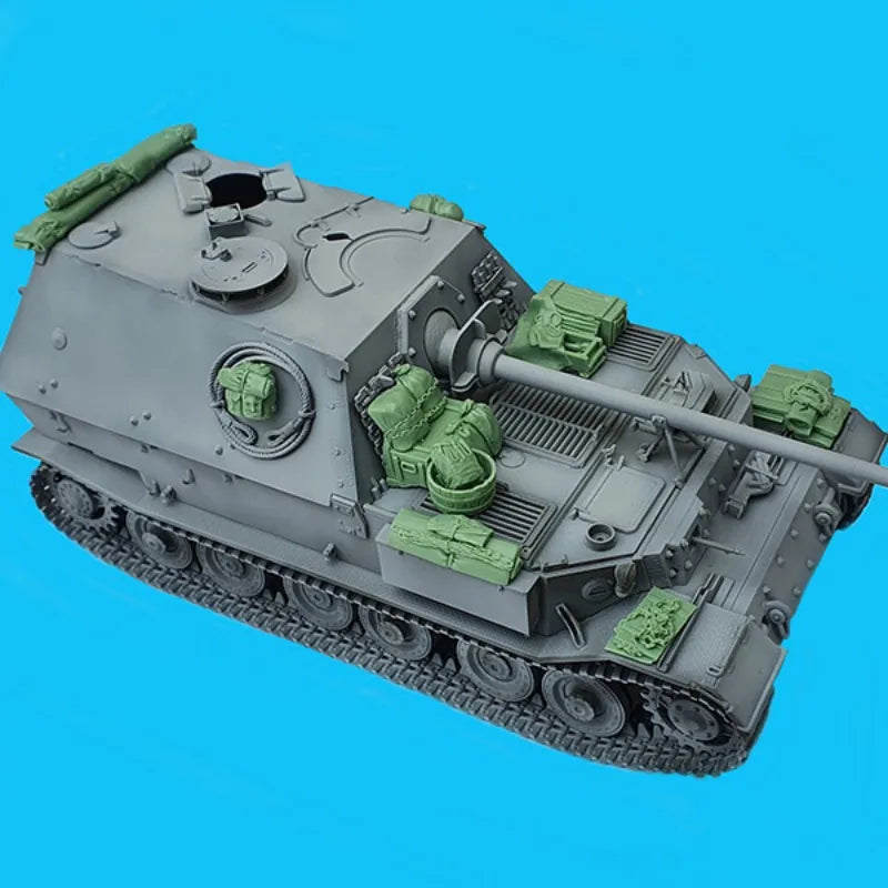 1/35 WWII German Elefant Tank Destroyer, Resin Model Accessory Kit, Unpainted