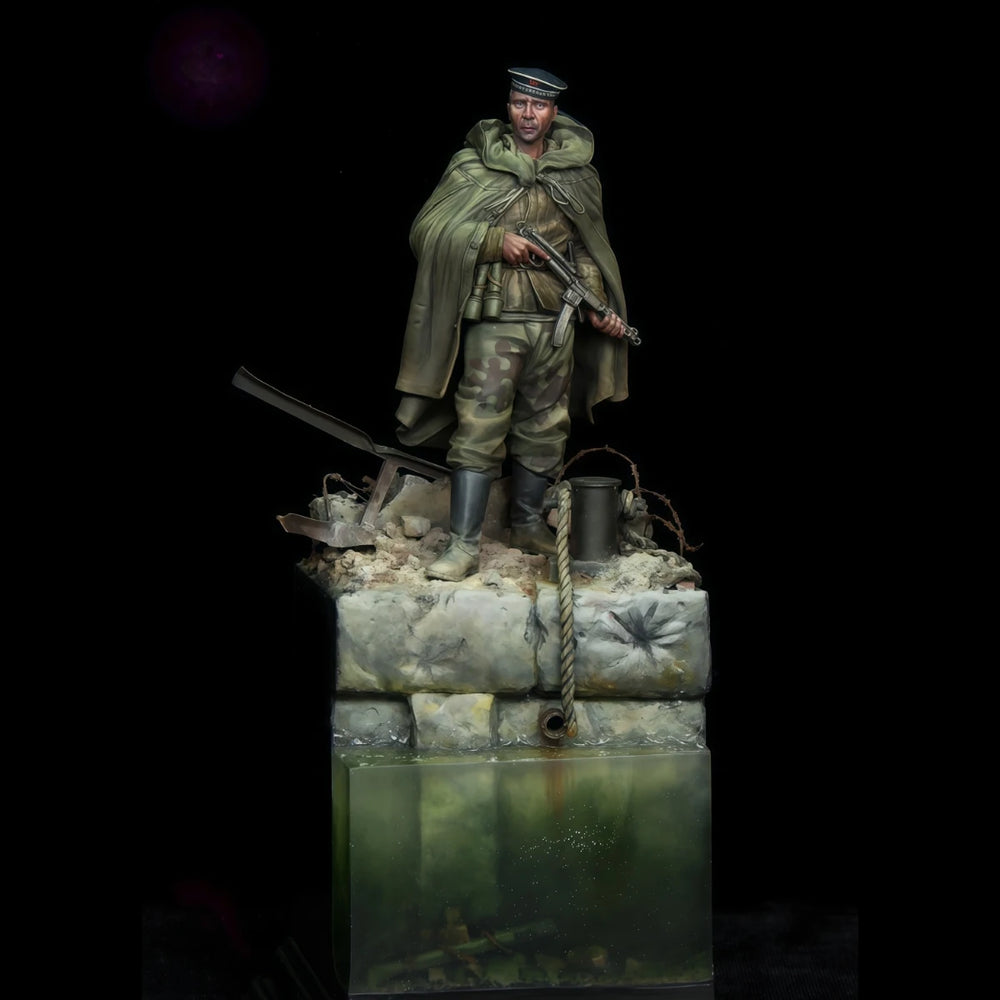 Cold War Soviet Marine, Resin Model Figure Kit, Unassembled and Unpainted