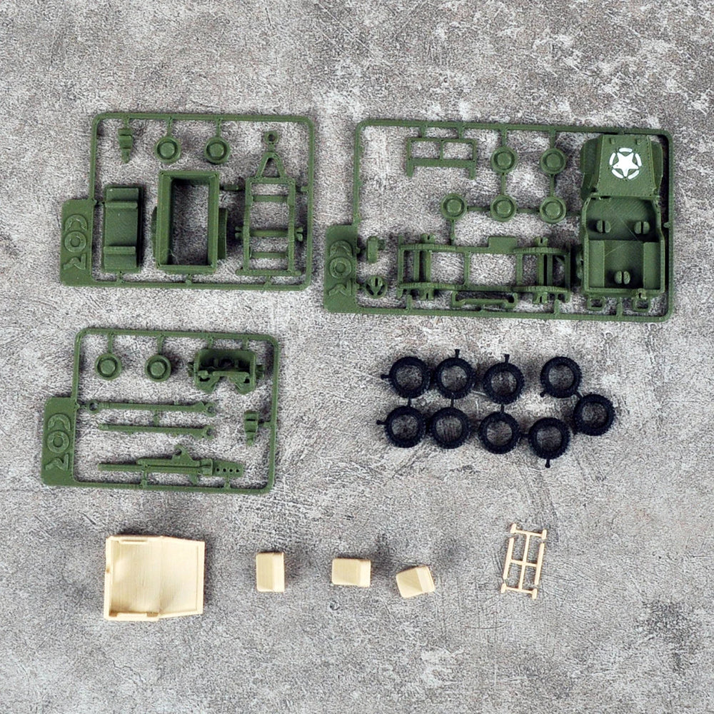 WWII Street Lamp Fixtures, Resin Model Vehicle Kit, Unassembled and Unpainted