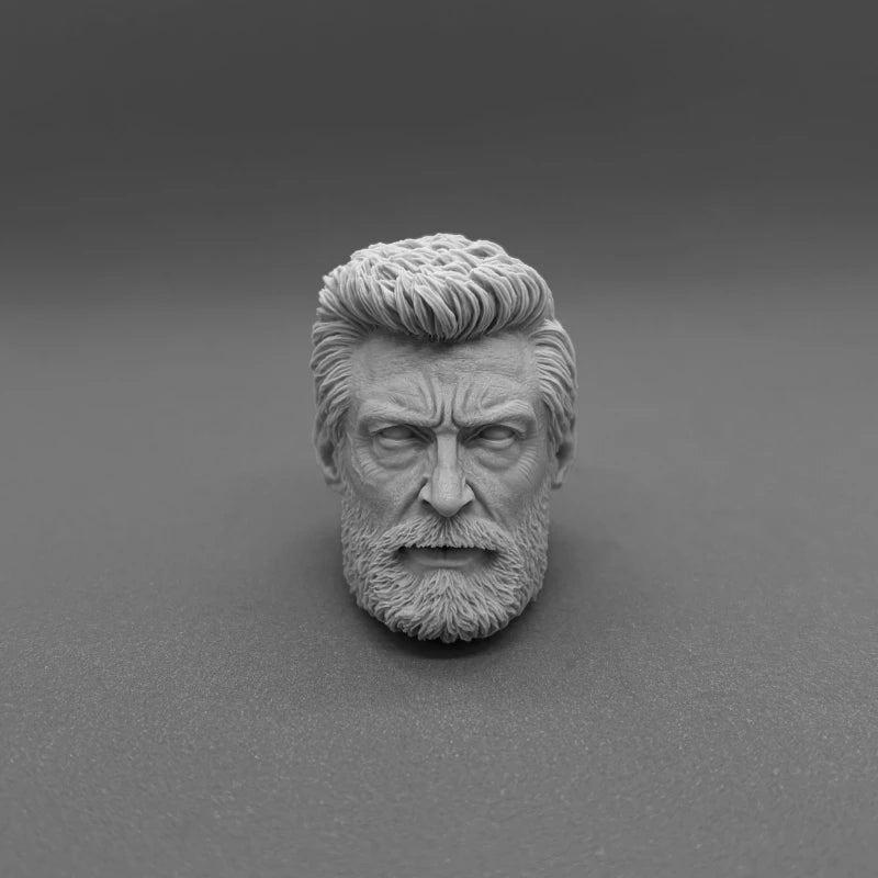1/6 Character Head Sculpts, 9 Figures, Resin Model Bust Kit, Historical Theme, Unassembled and Unpainted