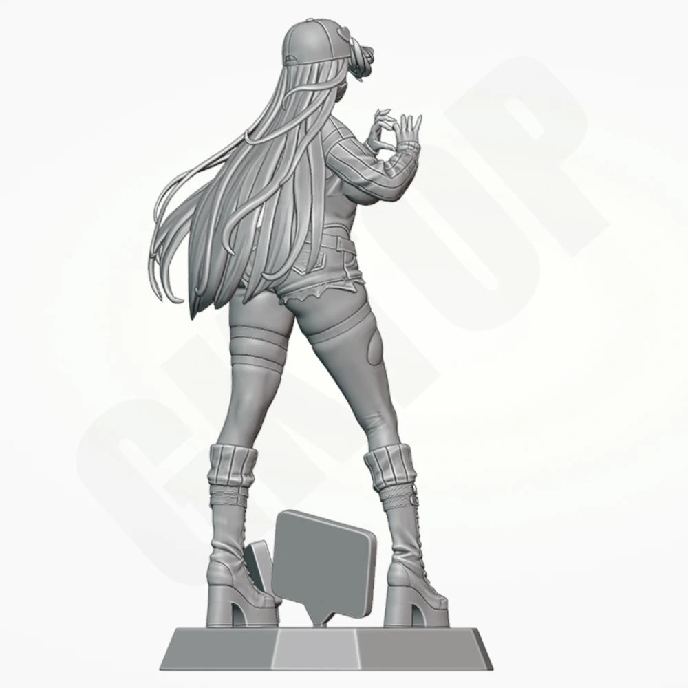 1/24 Female Warrior Adventure, Resin Model Figure Kit, Unassembled and Unpainted