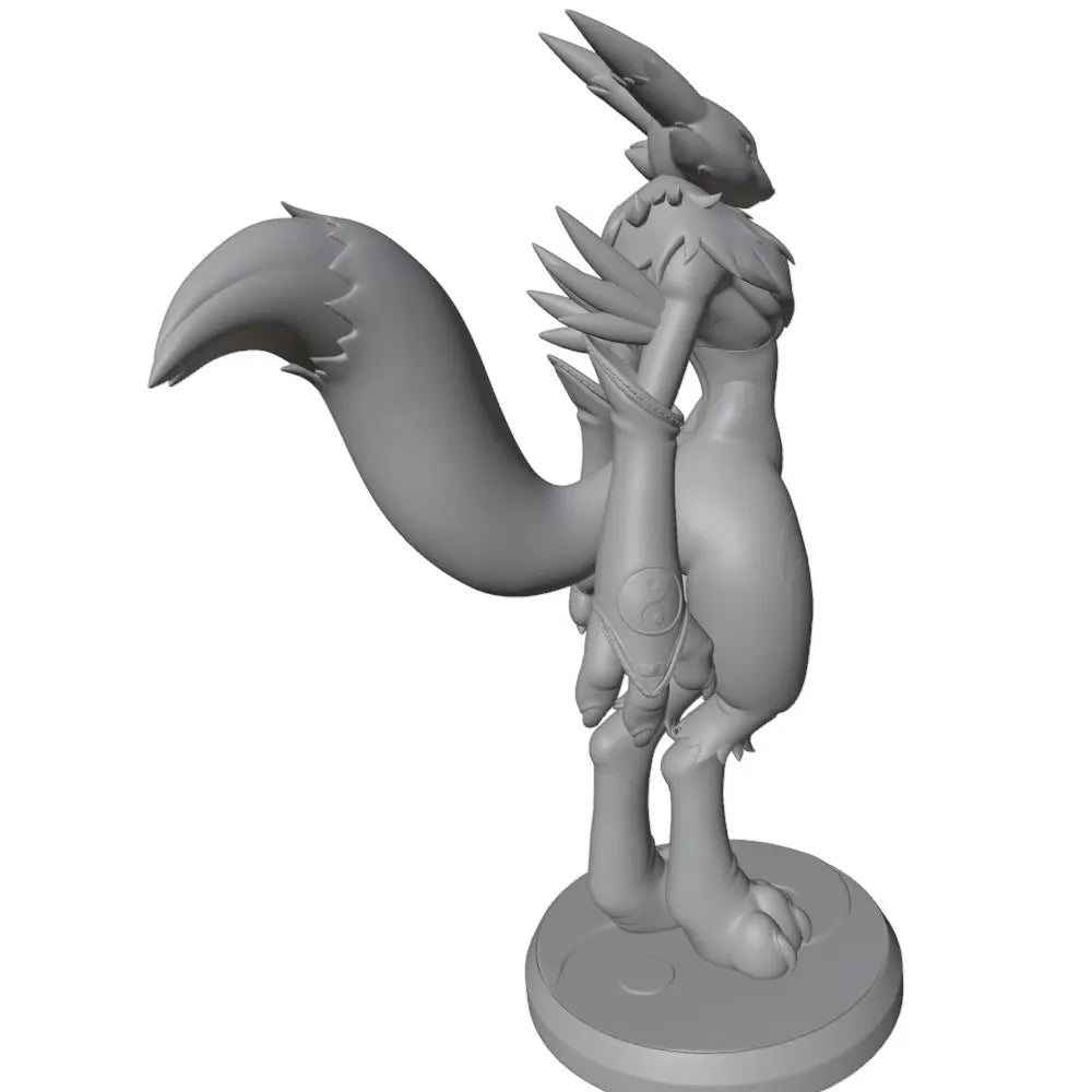 1/24 Anthropomorphic Bird, Resin Model Figure Kit, Anime Theme, Unassembled and Unpainted
