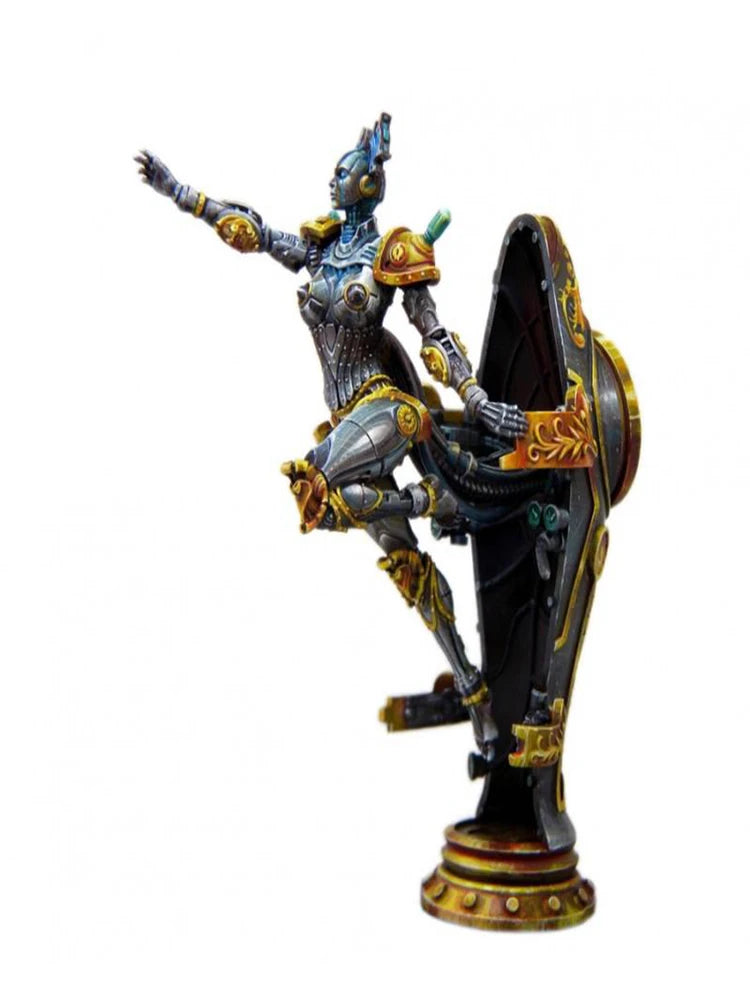 75mm Winged Female Warrior, Resin Model Figure Kit, Fantasy Theme, Unassembled and Unpainted