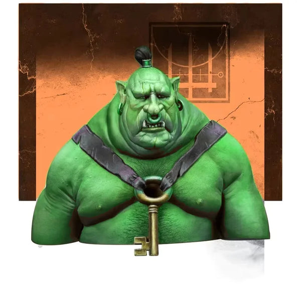 1/12 Ogre/Troll, Resin Model Bust Kit, Fantasy Theme, Unassembled and Unpainted