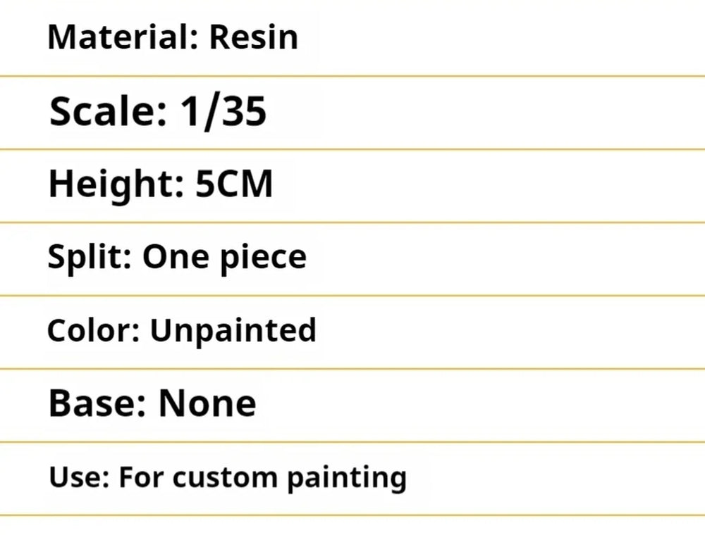 1/35 Modern Tactical Operator in Arctic Combat Gear, Resin Model Figure Kit, Unassembled and Unpainted