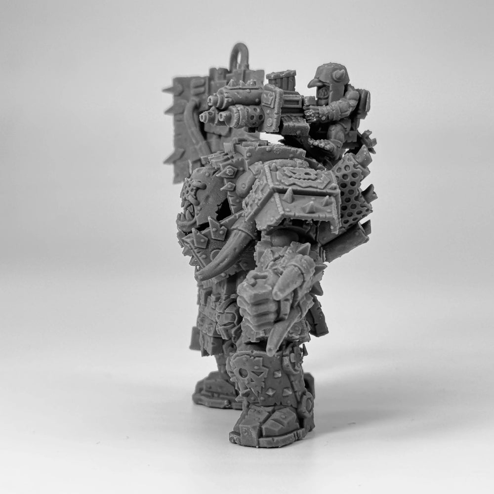 Az Commander, 3 Figures, Resin Model Figure Kit, Fantasy Theme, Unassembled and Unpainted