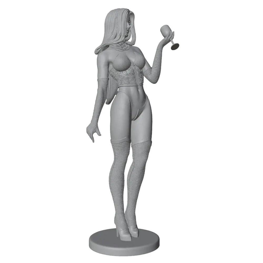 75mm Futuristic Tactical Operator, Resin Model Figure Kit, Anime Theme, Unassembled and Unpainted