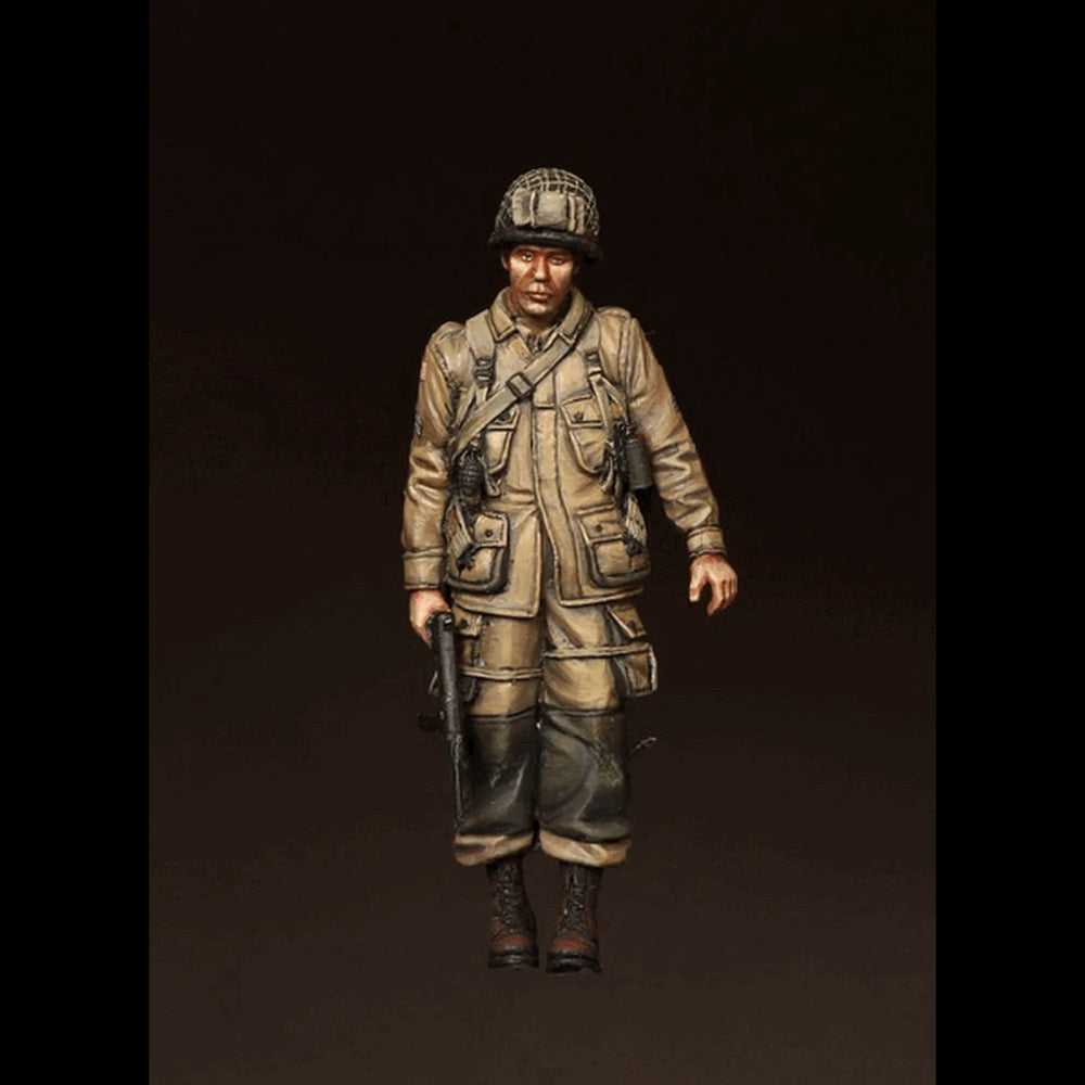 1/35 WWII US Army Paratrooper, Resin Model Figure Kit, Unassembled and Unpainted