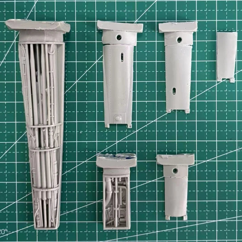 1/48 Cold War F-14 Tomcat Carrier Fighter, Resin Model Aircraft Kit, Unassembled and Unpainted