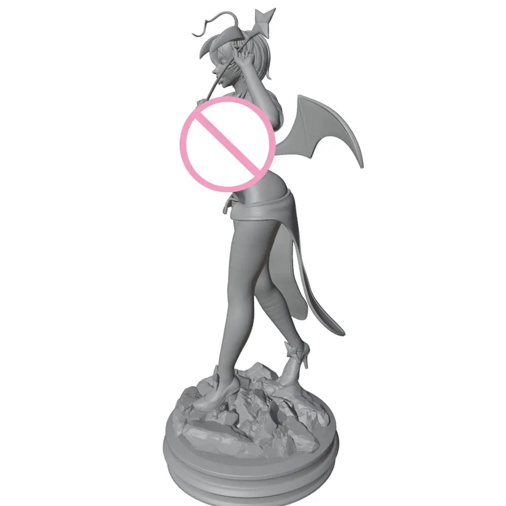 150mm Demon Girl, Resin Model Figure Kit, Anime Theme, Unassembled and Unpainted