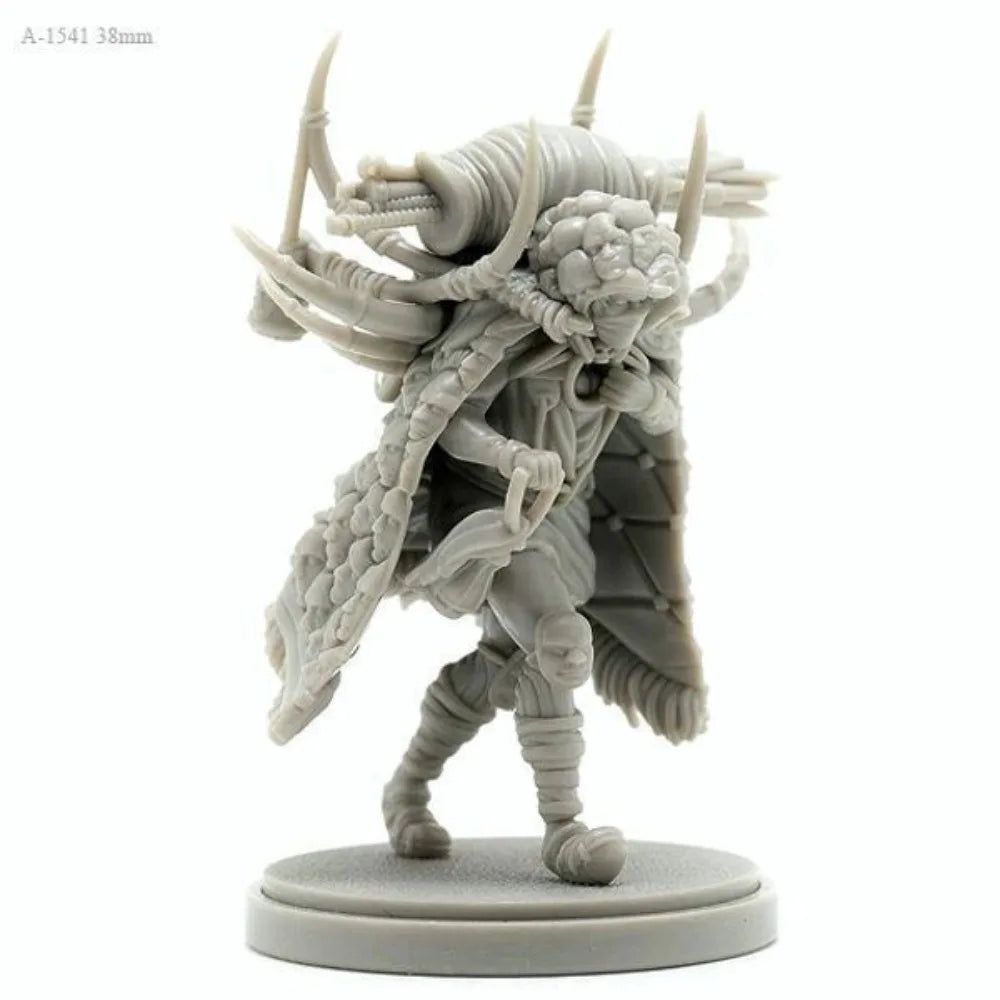 38mm Alchemist Mage, Resin Model Figure Kit, Fantasy Theme, Unassembled and Unpainted