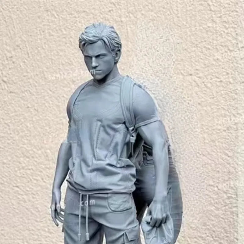 1/24 Modern Tactical Operator Blonde Hair, Resin Model Figure Kit, Fantasy Theme, Unassembled and Unpainted
