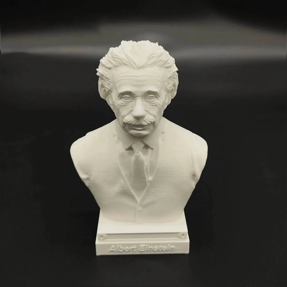 100mm Modern Albert Einstein, Resin Model Bust Kit, Unassembled and Unpainted