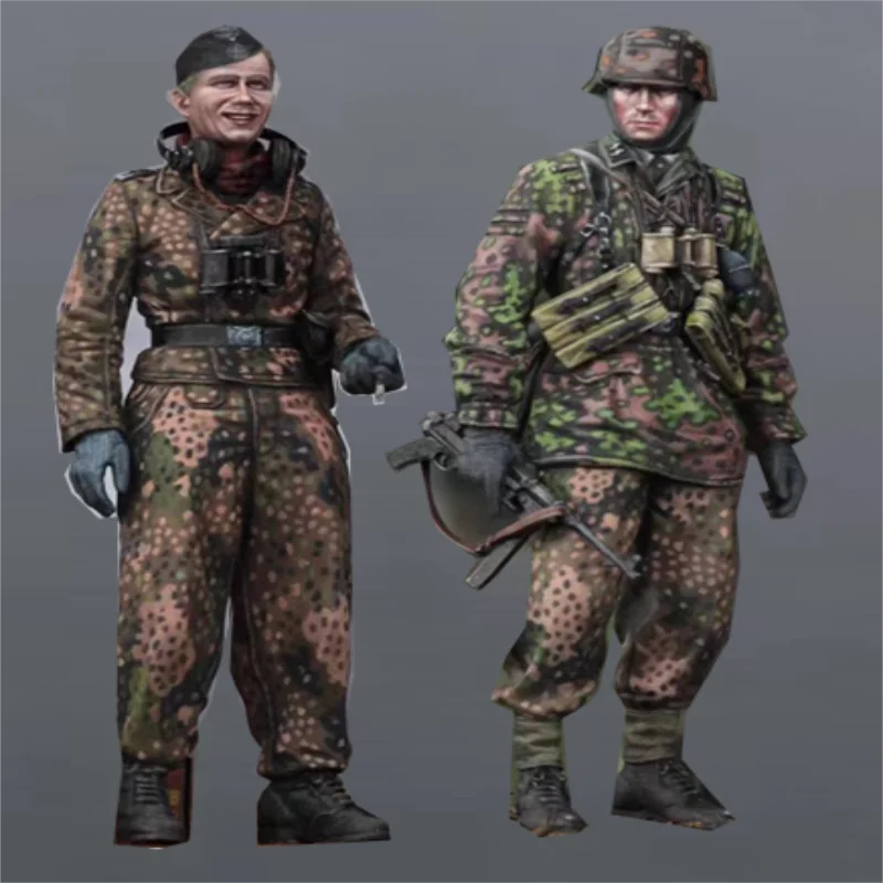 WWII German Wehrmacht — 1/35 Resin Figure Set