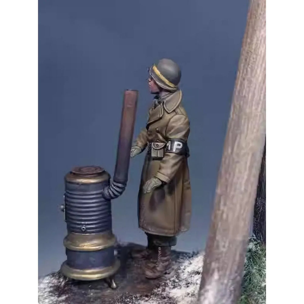 1/35 WWII Soviet Military Police, Resin Model Figure Kit, Unassembled and Unpainted
