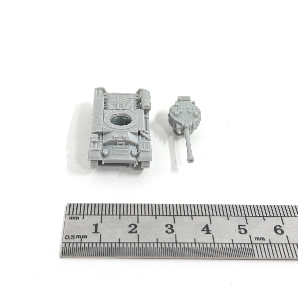 1/144 WWII British Valentine Mk. IX, Resin Model Vehicle Kit, Unassembled and Unpainted