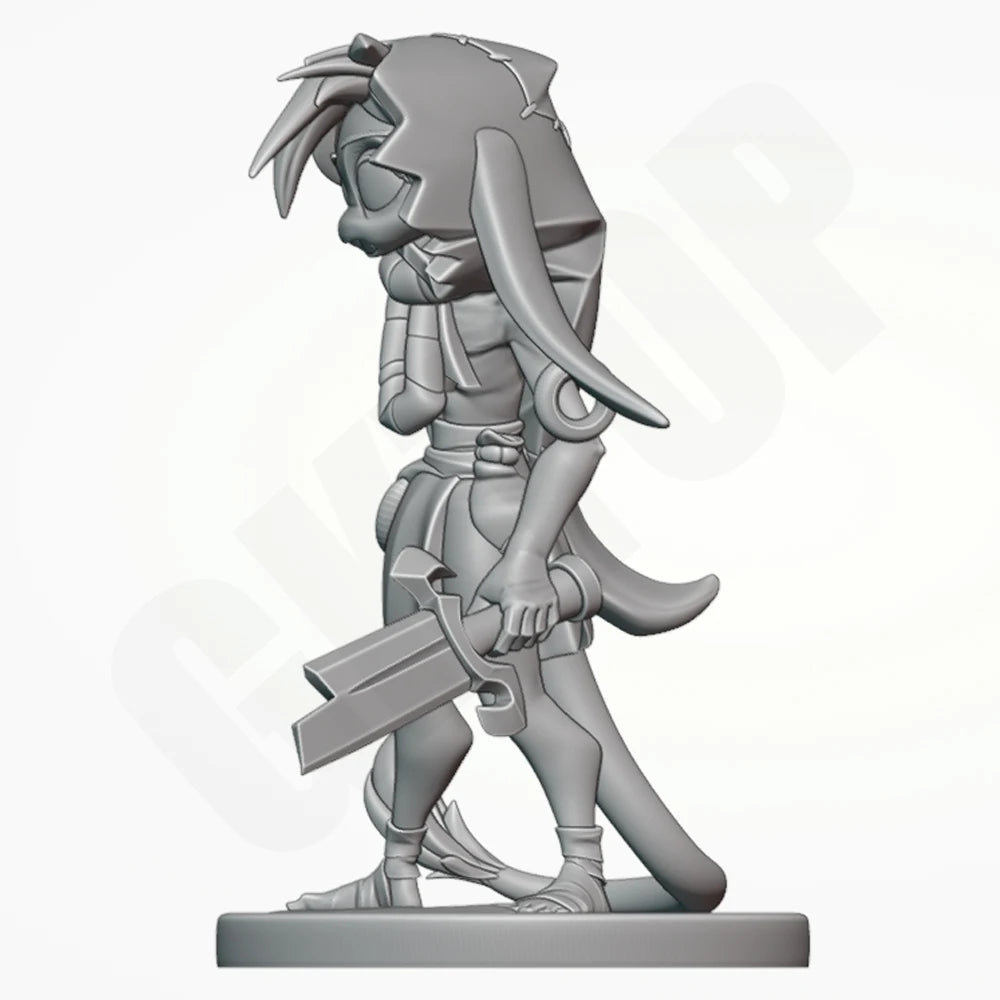 1/24 Nelachi, 6 Figures, Resin Model Figure Kit, Anime Theme, Unassembled and Unpainted