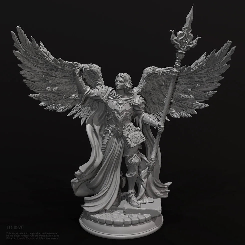 50mm Dark Fantasy Sorcerer, Resin Model Figure Kit, Fantasy Theme, Unassembled and Unpainted