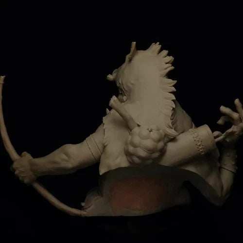 1/12 Character, Resin Model Bust Kit, Anime Theme, Unassembled and Unpainted