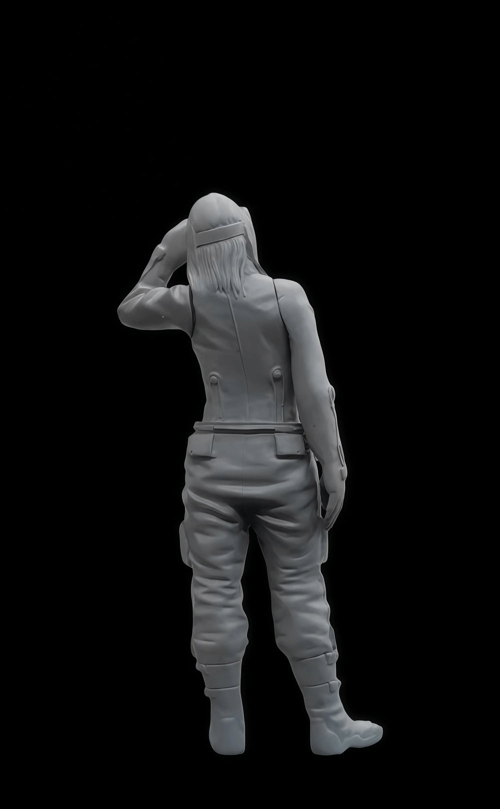1/20 Modern Female Soldier, Resin Model Figure Kit, Unassembled and Unpainted