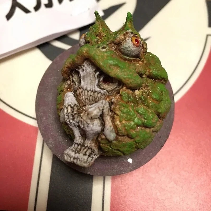Ghostface Frog Monster, Resin Model Figure Kit, Fantasy Theme, Unassembled and Unpainted