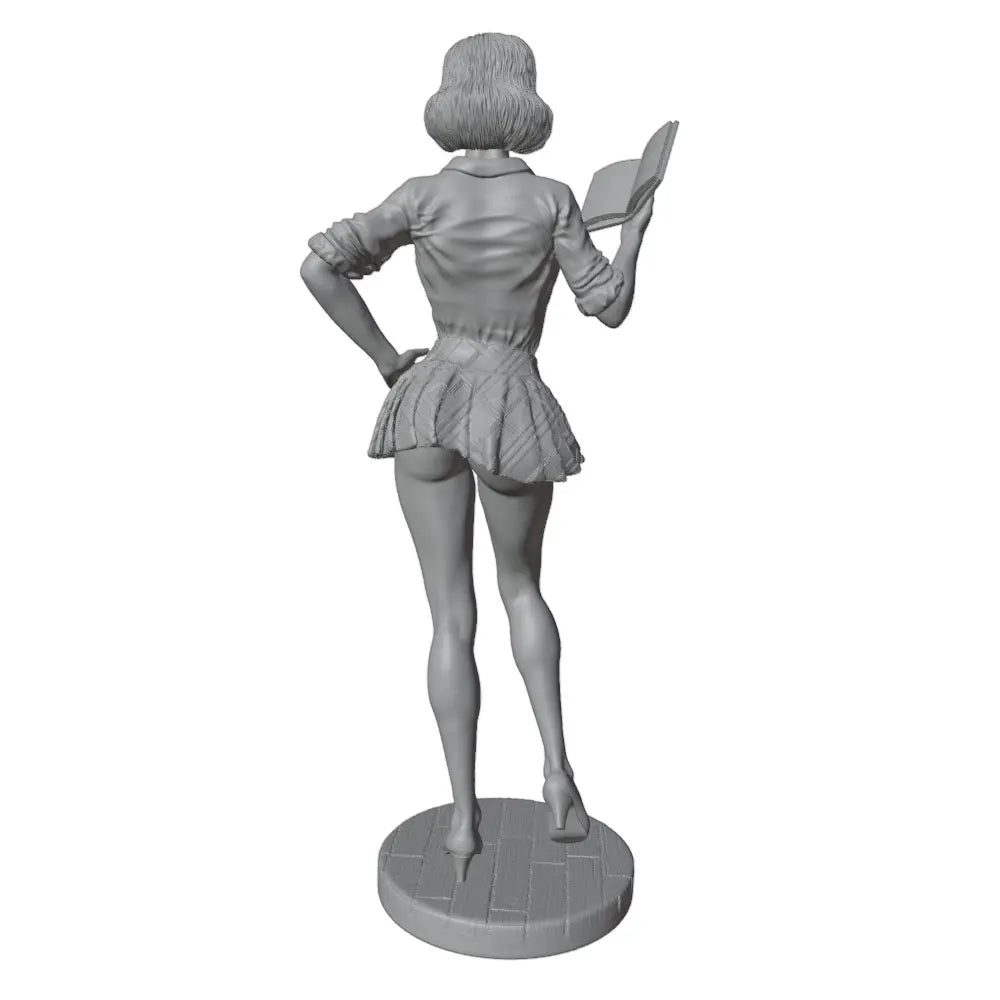 75mm Classroom Teacher, Resin Model Figure Kit, Unassembled and Unpainted
