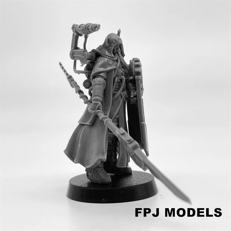 28mm Scavenger Legionnaire, Resin Model Figure Kit, Fantasy Theme, Unassembled and Unpainted