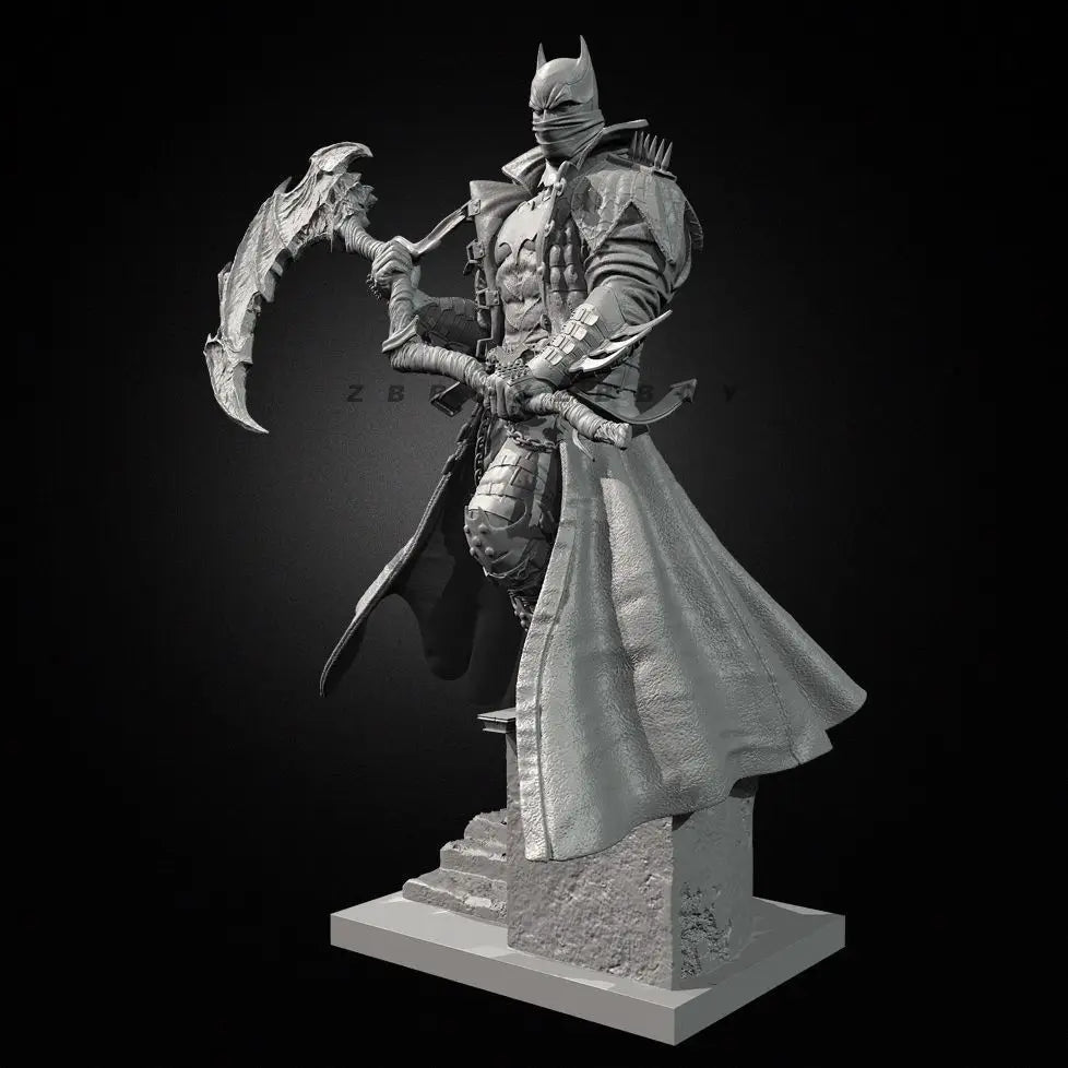 75mm Black Knight, Resin Model Figure Kit, Fantasy Theme, Unassembled and Unpainted