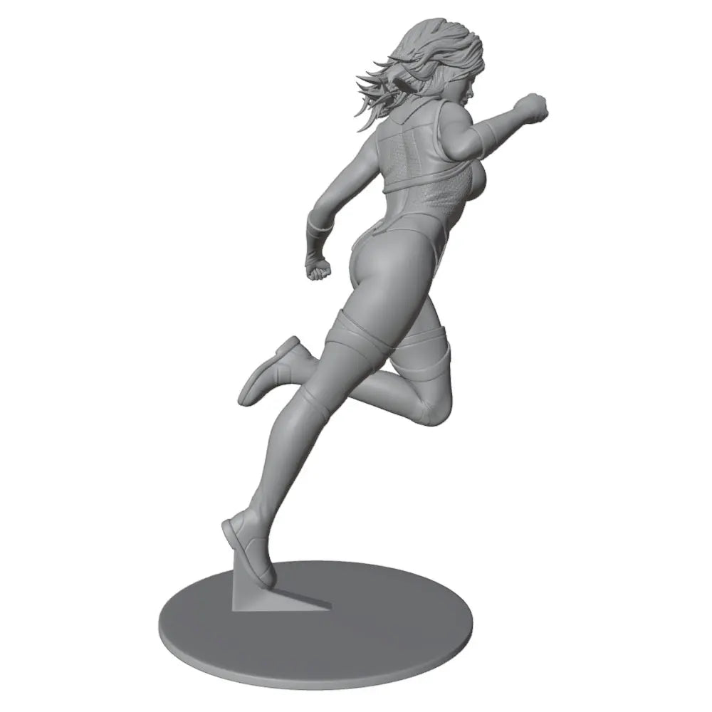 1/24 Athletic Female Runner in Sprint, Resin Model Figure Kit, Unassembled and Unpainted