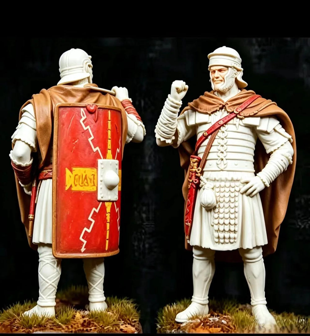 1/32 Ancient Roman Legionaries, 3 Figures, Resin Model Figure Kit, Unassembled and Unpainted