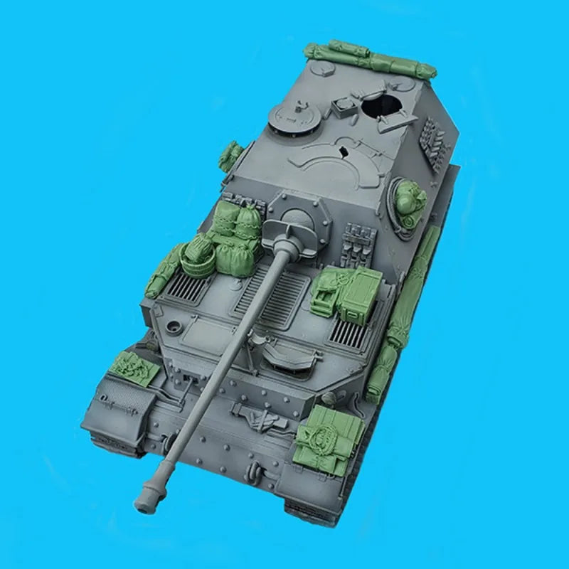 1/35 WWII German Elefant Tank Destroyer, Resin Model Accessory Kit, Unpainted