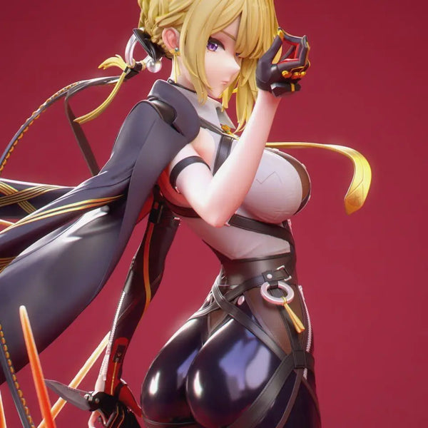 Lyra Evelynn, Resin Model Figure Kit, Anime Theme, Unassembled and Unpainted