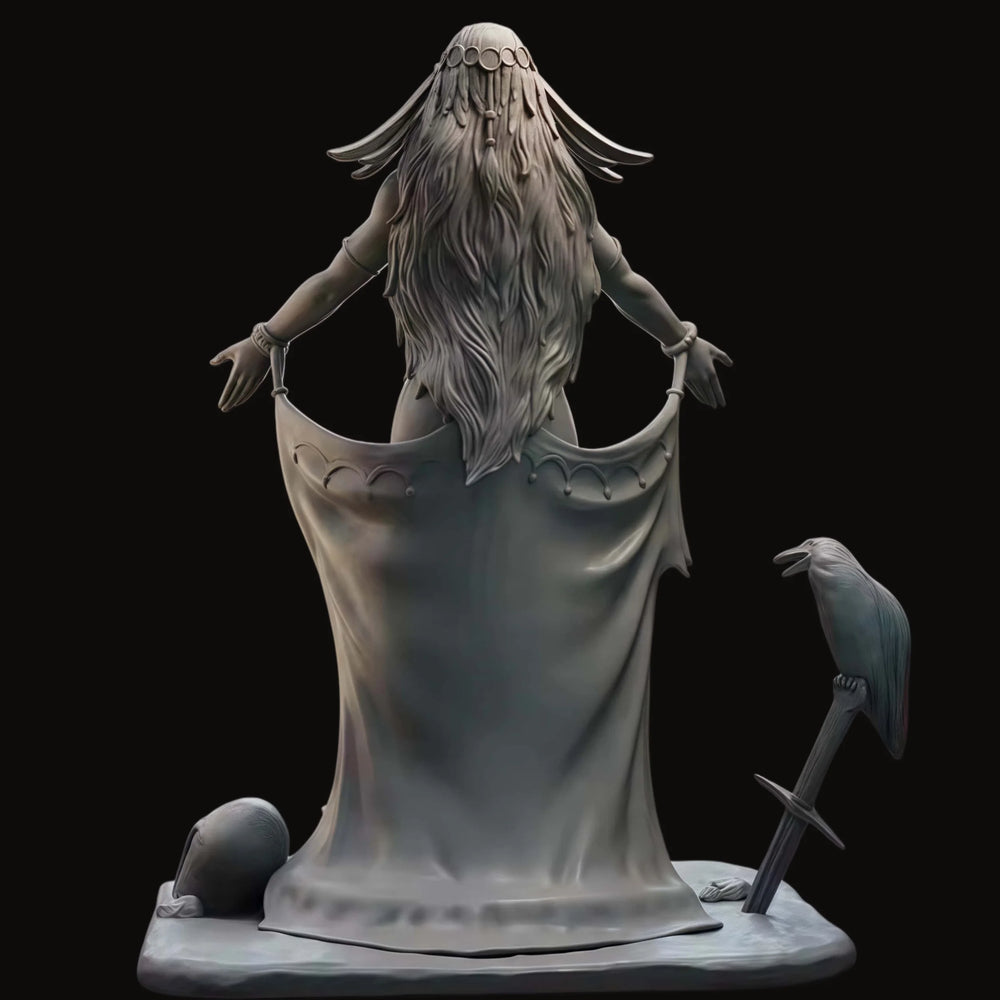 1/24 Goddess in Prayer, Resin Model Figure Kit, Fantasy Theme, Unassembled and Unpainted