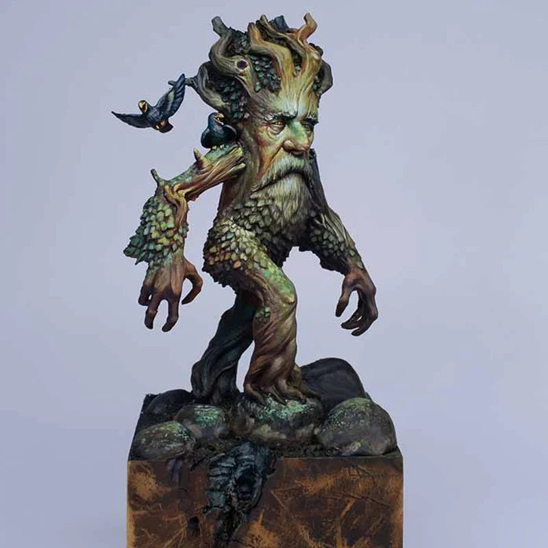 100mm Satyr/Dryad, Resin Model Figure Kit, Fantasy Theme, Unassembled and Unpainted