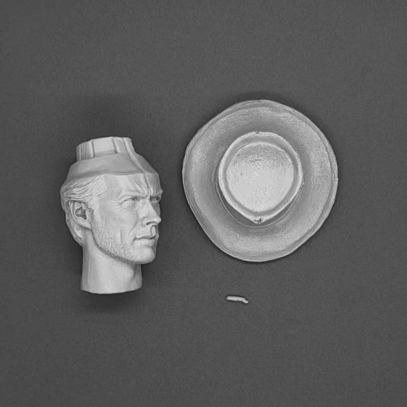 1/6 Character Head Sculpts Collection, 11 Figures, Resin Model Bust Kit, Historical Theme, Unassembled and Unpainted