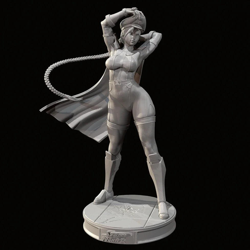 38mm Female Superhero Warriors, 2 Figures, Resin Model Figure Kit, Unassembled and Unpainted