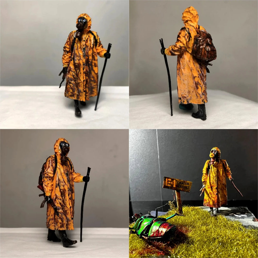 1/35 Cold War Russian Biochemical Soldier, Resin Model Figure Kit, Unassembled and Unpainted