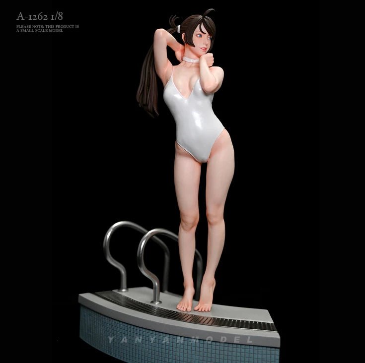 1/8 Female Beauty, Resin Model Figure Kit, Unassembled and Unpainted
