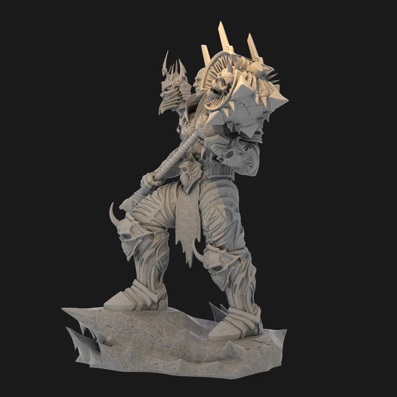 1/24 Bolvar Lich King, Resin Model Figure Kit, Fantasy Theme, Unassembled and Unpainted