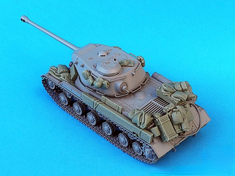 1/72 WWII Soviet IS-2 Heavy Tank, Resin Model Vehicle Kit, Unassembled and Unpainted