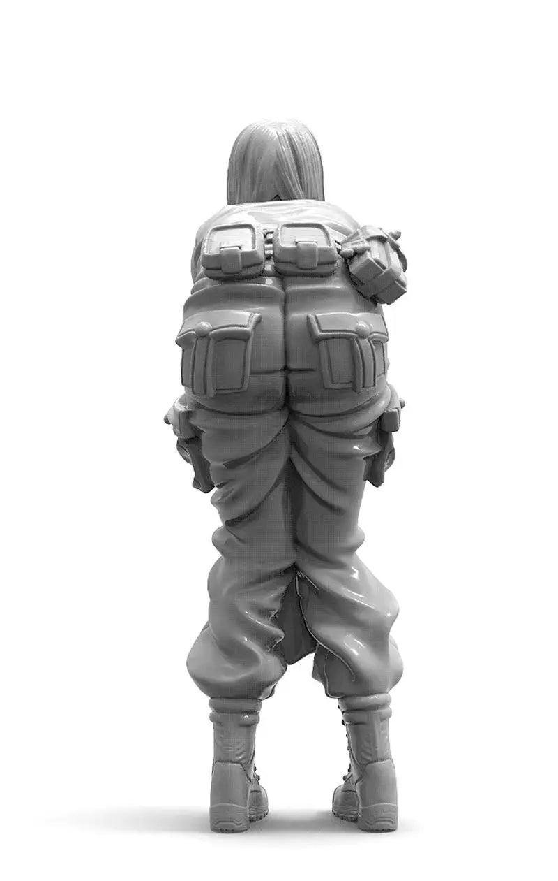 Modern Urbana Girl, Resin Model Figure Kit, Unassembled and Unpainted