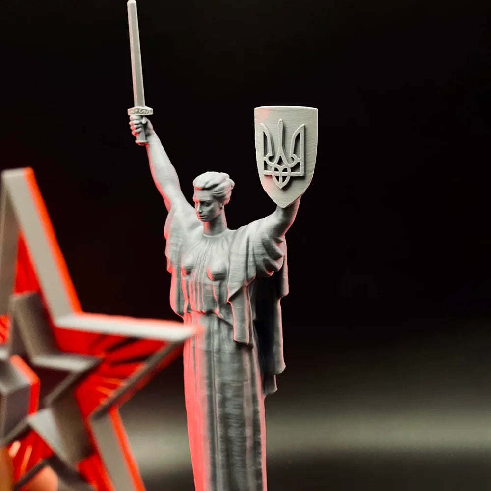 328mm Modern Ukraine Motherland Monument, Resin Model Figure Kit, Unassembled and Unpainted