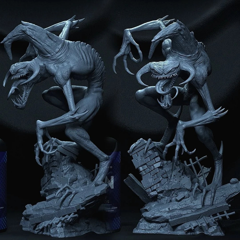Horror Creature Demon, Resin Model Figure Kit, Fantasy Theme, Unassembled and Unpainted